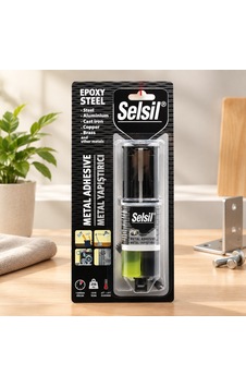 Epoksi Yapıştırıcı Şırınga - Metal Ahşap Plastik İçin