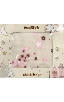 ÖZDİLEK STELLA BEBE BATTANİYE PEMBE 100 X 120