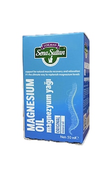 Lokman Sena Sultan Magnesium Orginal Mineral Oil Saf Magnezyum Yağı 50 ML Lokman Sena Sultan Magnesium Orginal Mineral Oil Saf Magnezyum Yağı 50 ML