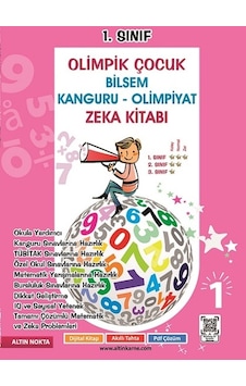 Altın Nokta 1. Sınıf Olimpik Çocuk Zeka Kitabı