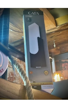 Ct-7067 10w Hawai Led Aplik Dış Mekan Duvar Armatürü Modern Bahçe Duvar Lambası 3200k Günışığı Diğer