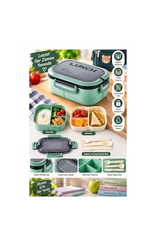 Renkli Beslenme Kutusu 2 Katlı 6 Bölmeli 1 Adet 6 Bölmeli Beslenme Kabı Yemek Saklama Kabı Taşınabilir Lunch Box Okul Yeşil Renkli Beslenme Kutusu 2 Katlı 6 Bölmeli 1 Adet 6 Bölmeli Beslenme Kabı Yemek Saklama Kabı Taşınabilir Lunch Box Okul Yeşil
