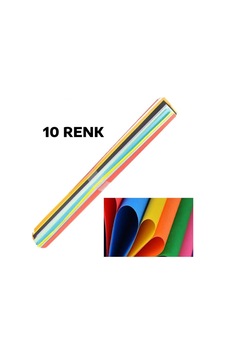 My Lesson Rulo Fon Karton Karışık Renk 10'lu 48 68 3340