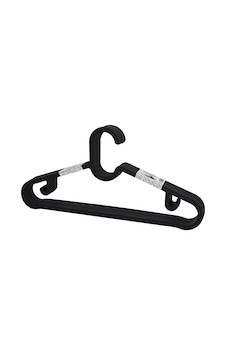 10pcs Plastik - Antrasit Gri Elbise Askısı 10pcs Plastik - Antrasit Gri Elbise Askısı