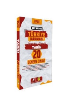 Tasarı Yayınları Kpss Tarih Dev Kadro Türkiye Karması 20 Deneme Tasarı Yayınları Kpss Tarih Dev Kadro Türkiye Karması 20 Deneme
