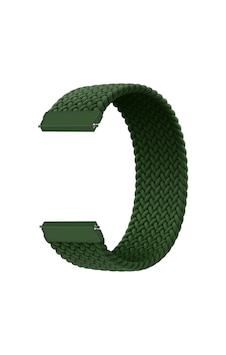 Microcase KY34 Xiaomi Amazfit Pace 2 İçin 135 MM Esnek Hasır Örgü Kordon Kayış Yeşil Microcase KY34 Xiaomi Amazfit Pace 2 İçin 135 MM Esnek Hasır Örgü Kordon Kayış Yeşil