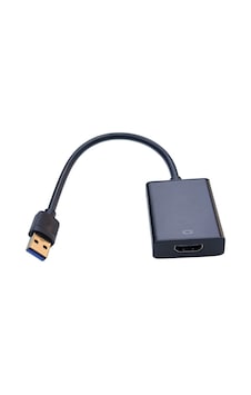Usb'den Hdmi'ye Dönüştürücü 1080p Çoklu Ekran Ses Video Grafik Kablosu Usb'den Hdmi'ye Dönüştürücü 1080p Çoklu Ekran Ses Video Grafik Kablosu
