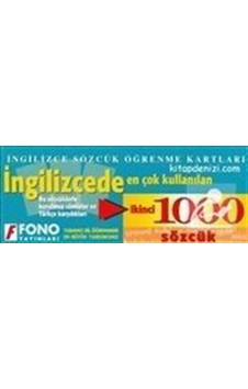 İngilizce İkinci 1000 Sözcük Kartları - Kutulu- Fono Yayınları