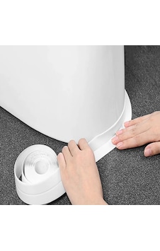 Mucit Home Mutfak Lavabo Su Sızdırmaz Bant Su Geçirmez Kenar Bandı Sızdırmazlık Tamir Beyaz
