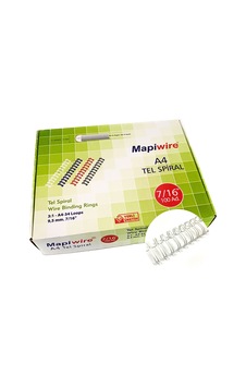 Mapiwire 7/16 Kutu Tel Beyaz 100 Ad. Mapiwire 7/16 Kutu Tel Beyaz 100 Ad.