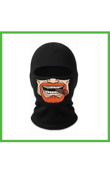 Vaveni Unisex Sakallı Puro Baskılı Balaklava 1 Adet Tek Beden Viskoz Kask İçi Outdoor Maske Renk: Siyah Beden: Standart Arz Vaveni Unisex Sakallı Puro Baskılı Balaklava 1 Adet Tek Beden Viskoz Kask İçi Outdoor Maske Renk: Siyah Beden: Standart Arz
