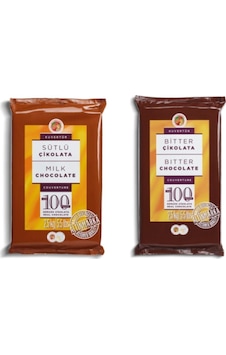 Altınmarka Sütlü Bitter Kuvertür Çikolata 2 x 2500 G Altınmarka Sütlü Bitter Kuvertür Çikolata 2 x 2500 G