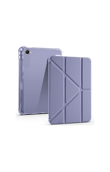 Aksesuarcim Xiaomi K Pad İle Uyumlu Kılıf Silikon Yumuşak Kalem Bölmeli Esnek 4 Farklı Stand Olabilen Tablet Kılıfı Mor Sku: Zeusb0g1tm3rxt Arka Kapak