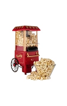 Yağsız Popcorn Makinesi Hızlı Sıcak Hava Mısır Patlatıcı Ev Tipi Kullanım