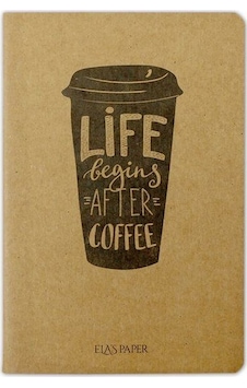 Life Begins Coffee - Defter N11.28331 Life Begins Coffee - Defter N11.28331