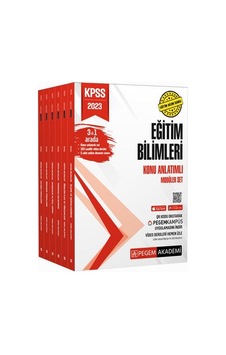 2023 KPSS Eğitim Bilimleri Konu Anlatımlı Modüler Set - 6 Kitap Takım- Pegem Akademi Yayıncılık 2023 KPSS Eğitim Bilimleri Konu Anlatımlı Modüler Set - 6 Kitap Takım- Pegem Akademi Yayıncılık