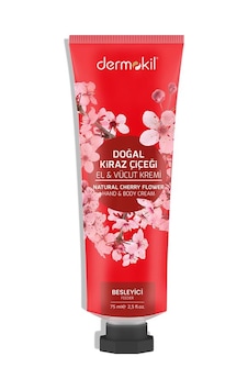 Dermokil Doğal Kiraz Çiçeği El & Vücut Kremi 75 ML Dermokil Doğal Kiraz Çiçeği El & Vücut Kremi 75 ML