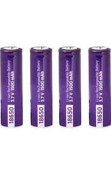 Power-xtra 18650 3.7v 1500mah Li-ion Başlıklı Şarjlı Pil 4 Adet Power-xtra 18650 3.7v 1500mah Li-ion Başlıklı Şarjlı Pil 4 Adet