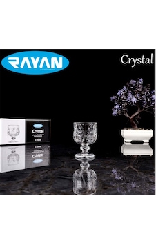 Rayan Crystal 6'lı Kahve Yanı Bardak Şeffaf