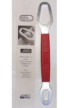 8-13 14-22 Evrensel Çift Taraflı Spanner Vida Somun Tork Anahtar