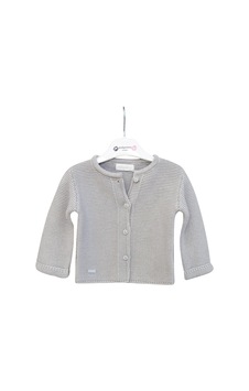 Andywawa Ac24333 Basic Bebe Ceket Grey Melange 001 Andywawa Ac24333 Basic Bebe Ceket Grey Melange 001