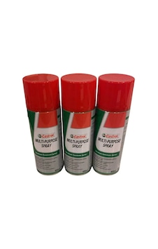 Castrol 3'lü 400 ml Çok Amaçlı Temizleme Sprey Castrol 3'lü 400 ml Çok Amaçlı Temizleme Sprey