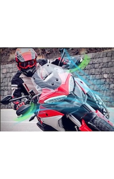Ducatı Multistrada V4 V4s Elcik Koruma, Rüzgar Deflektörü Dahil Set -373