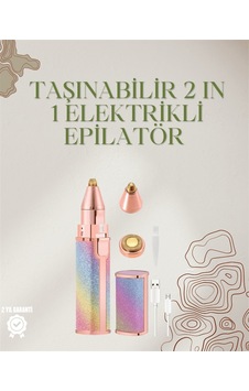 Mini Elektrikli Epilatör Cihazı Usb Şarjlı, Acısız Yüz Ve Kaş B Mini Elektrikli Epilatör Cihazı Usb Şarjlı, Acısız Yüz Ve Kaş B