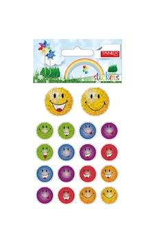 Tanex Gülen Yüz Sticker 2li Stc-223 - 6 Set Tanex Gülen Yüz Sticker 2li Stc-223 - 6 Set