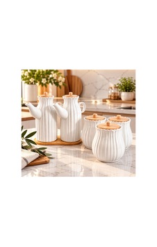6 Parça Bambu Standlı 2 Li Porselen Yağdanlık Set 3 Lü Porselen Kavanoz Set Çeyizlik Yağlık Kavanoz Saklama Kabı Takımı Beyaz 934386309 Beyaz 6 Parça Bambu Standlı 2 Li Porselen Yağdanlık Set 3 Lü Porselen Kavanoz Set Çeyizlik Yağlık Kavanoz Saklama Kabı Takımı Beyaz 934386309 Beyaz