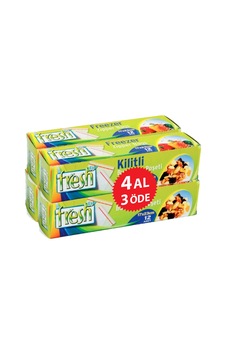 Fresh-Up Kilitli Buzdolabı Poşeti 17 x 23 CM 4 Al 3 Öde Fresh-Up Kilitli Buzdolabı Poşeti 17 x 23 CM 4 Al 3 Öde