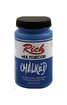 Rich Multi Decor Chalked 250 Cc Odeon Mavi 4544 Rich Multi Decor Chalked 250 Cc Odeon Mavi 4544