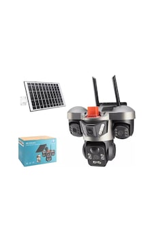 X5 Tech Yt-66g 3mp+3mp+3mp 4g Solar Kamera V380