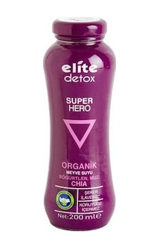 Elite Super Hero Organik Meyve Suyu 200 ML