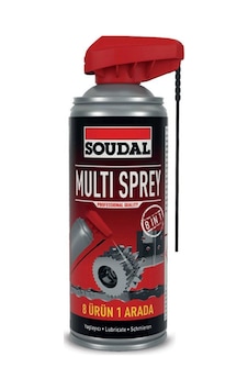 Soudal 8'i 1 Arada Pas Sökücü Yağlayıcı Sprey 400ml