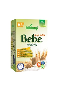 Hunnap Keçi Sütlü Bebe Bisküvisi 400 GR