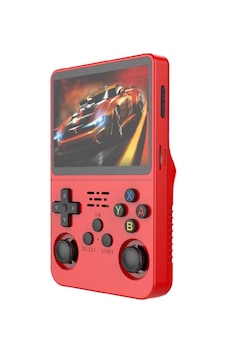 Konsol Plus R36s Retro 3.5" 64 GB El Oyun Konsolu Kırmızı Konsol Plus R36s Retro 3.5" 64 GB El Oyun Konsolu Kırmızı