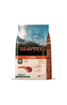 Bravery Lamb Tahılsız Kuzu Etli Orta ve Büyük Irk Yetişkin Köpek Maması 12 KG Bravery Lamb Tahılsız Kuzu Etli Orta ve Büyük Irk Yetişkin Köpek Maması 12 KG