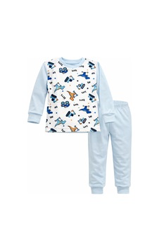 Remsa Çocuk Pamuklu Desenli Pijama Takımı 6068-06 Bebe Mavi Bebe Mavi Remsa Çocuk Pamuklu Desenli Pijama Takımı 6068-06 Bebe Mavi Bebe Mavi