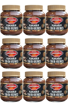 Çavuşoğlu Kakaolu Tahin Kreması 330 Gr X 9 Adet