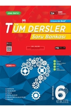Ortaokul 6. Sınıf Tüm Dersler Soru Bankası/Kolektif