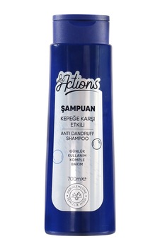 5 Adet Les Actions Kepekli Saçlar Şampuan 700 Ml