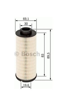 BOSCH F026402047 MAZOT FİLTRESİ TRAFIC II MASTER II III / VIVARO BOSCH F026402047 MAZOT FİLTRESİ TRAFIC II MASTER II III / VIVARO