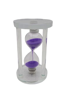 Go İthalat Orta Cam Kum Saati Cam Standlı