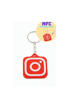 Instagramlogolu 3d Baskılı Nfc Anahtarlık Instagramlogolu 3d Baskılı Nfc Anahtarlık