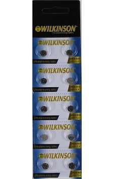 Wilkinson LR626 AG4 1.5V Kartela Pil 10'lu Wilkinson LR626 AG4 1.5V Kartela Pil 10'lu