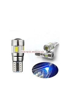 T10 Dipsiz Mercekli Canbus Led Ampul 12v 2'li