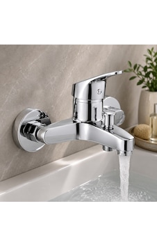 Viosa Krom Mix Banyo Bataryası Aç Kapa Duş Musluğu 5 Yıl Garantili Viosa Krom Mix Banyo Bataryası Aç Kapa Duş Musluğu 5 Yıl Garantili