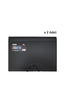 Bigpoint Körüklü Dosya 13 Cepli Lastikli A4 Siyah X 2 Adet Diğer Bigpoint Körüklü Dosya 13 Cepli Lastikli A4 Siyah X 2 Adet Diğer