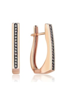 Reis T9348 Pars Square 2 Earring Altın Reis T9348 Pars Square 2 Earring Altın
